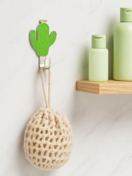 Крючок на липучке «Cactus», green