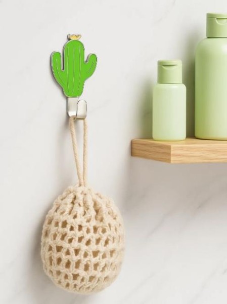 Крючок на липучке «Cactus», green 