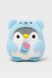 Плюшевый брелок "Candy penguin", blue (8 см)