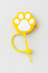 Брелок-кошелёк "Cat paw", yellow (5*3.8 см)