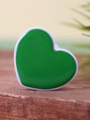 Попсокет "Heart", green