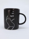 Кружка «No, no», black (400 ml)