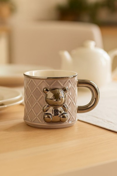 Кружка «Silver bear», grey (400 ml) 