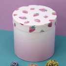 Подарочная коробка «Round strawberry», 16.5*16.5*16