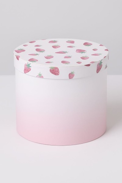 Подарочная коробка «Round strawberry», 16.5*16.5*16 