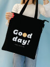 Сумка шоппер "Good day", black