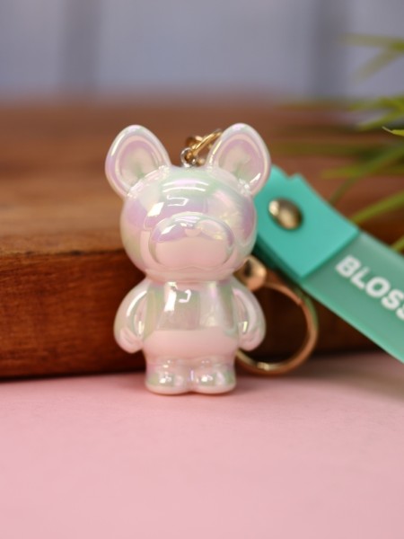 Брелок "Pearl bear", white 