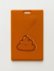 Держатель для карт «Cute poop» (6,5 х 10,4 см)