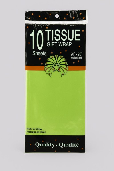 Бумага тишью "Classic", herbal, 50 х 66 см, 14 г/м2 (набор 10 шт.) 