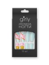 Накладные ногти GIRLY «Rainbow», 12 шт., с клеевыми пластинами