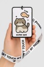Футляр для карт на ленте "Don’t touch", fish