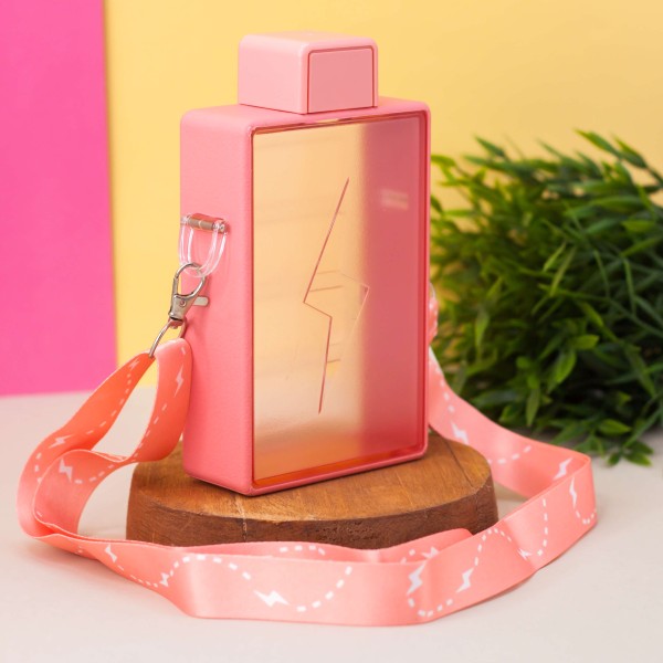 Бутылка "Battery", pink (450 ml) 