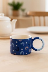 Кружка «Geometric style», blue (390 ml)