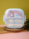 Ланчбокс "Rainbow unicorn", blue