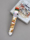 Разноцветная ручка 10 в 1  "Hot-dog"