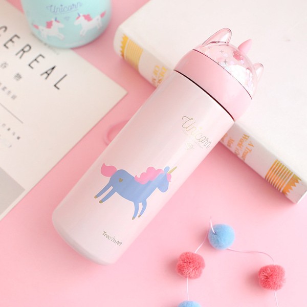 Термос "Unicorn head", pink (330 мл) 