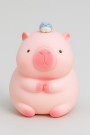 Копилка "Capybara Frog Friend", 15 см, pink
