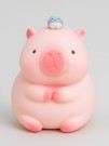 Копилка "Capybara Frog Friend", 15 см, pink