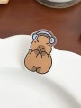 Значок акриловый iLikeGift "Capybara music lover"