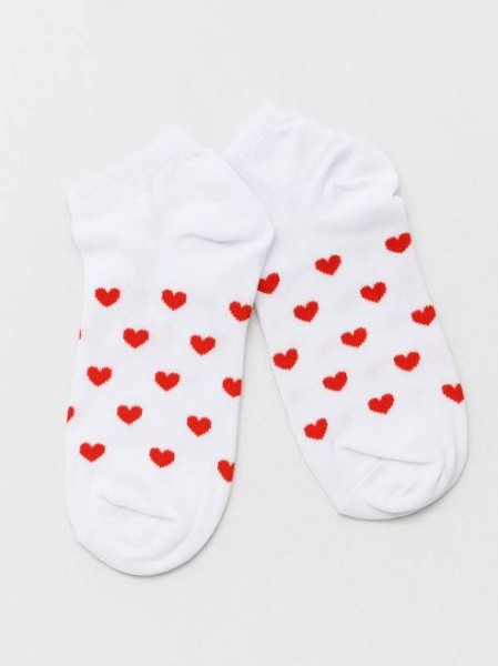Носки женские "Red hearts", р. 35-40 
