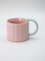 Кружка «Ribbed mug», pink