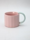 Кружка «Ribbed mug», pink