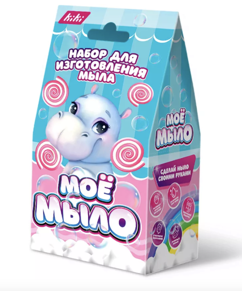 Набор для изготовления мыла «Мое мыло», Бегемотик 