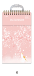 Скетчбук (B5) "Dreamy cat", pink (18*25)