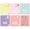 Тетрадь А5 "Hello Kitty", 12 л, клетка, обложка 190 г/м2, mix