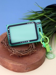 Футляр для карт с брелком "Camera", green