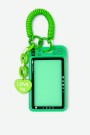 Футляр для карт с брелком "Camera", green