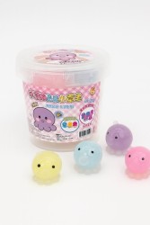 Мялка - антистресс «Octopus», mix, 1 банка, 20 шт. (12,3*13 см)