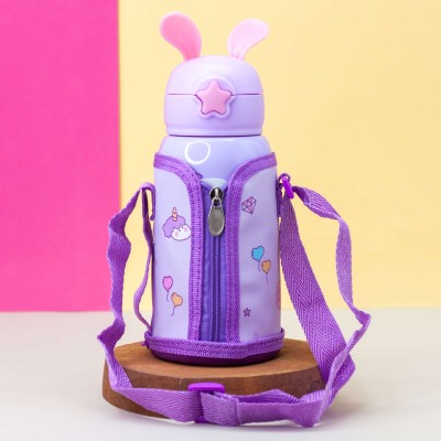 Термос с сумочкой "Rabbit&Unicorn" violet, 500 ml
