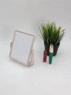 Зеркало настольное "Glossy square", white (18*15.2 см)