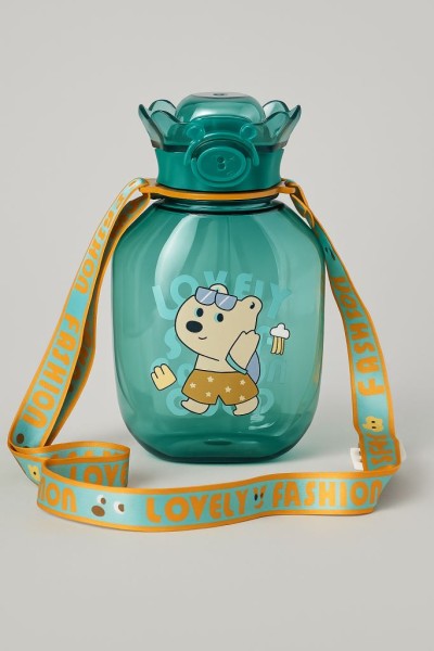 Бутылка «Lovely fashion», green (650 мл) 
