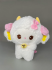 Мягкая игрушка &quot;LAMA bow&quot;, pink, 20 см