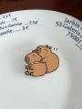Значок акриловый iLikeGift "Capibra hug"