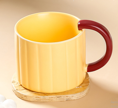 Кружка «Ribbed mug», yellow