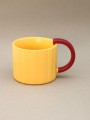 Кружка «Ribbed mug», yellow