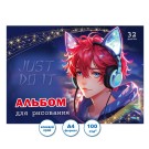 Альбом для рисования "Аниме 1", А4 32л