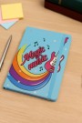 Блокнот (А5) "Magic music", blue (14.5*21)