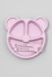 Тарелка &quot;Bear&quot;, pink (ложка+вилка)