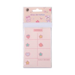 Блок для заметок "Cute daily review", 50 л. 8*12 см