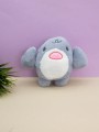 Мягкая игрушка "Shark strong", grey