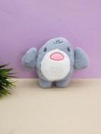 Мягкая игрушка "Shark strong", grey