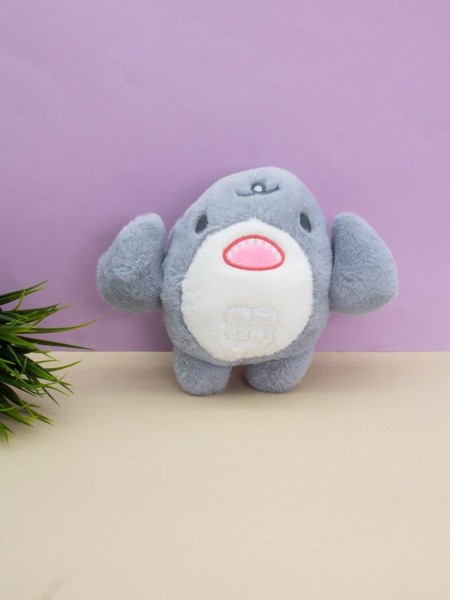 Мягкая игрушка "Shark strong", grey 