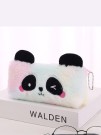 Пенал плюшевый "Sad Panda", white (20*10 см)