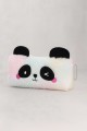 Пенал плюшевый "Sad Panda", white (20*10 см)