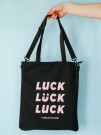 Сумка шоппер "Luck", black