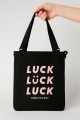 Сумка шоппер "Luck", black